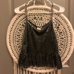 Velvet tank